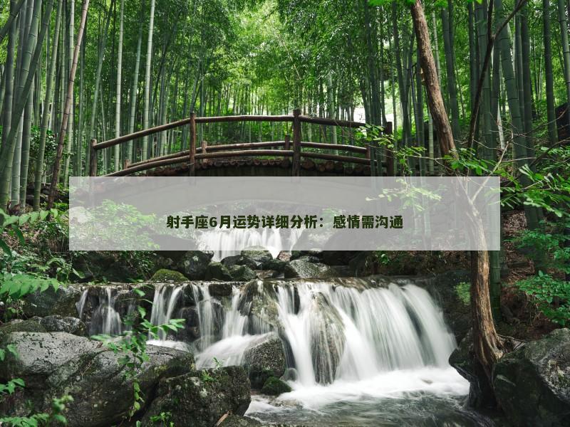 射手座6月运势详细分析：感情需沟通