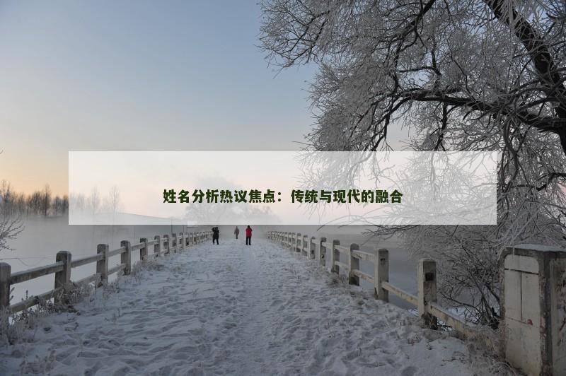 姓名分析热议焦点：传统与现代的融合