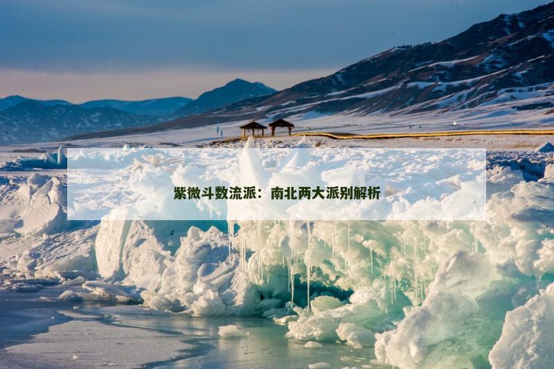 紫微斗数流派：南北两大派别解析