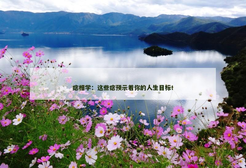 痣相学：这些痣预示着你的人生目标！