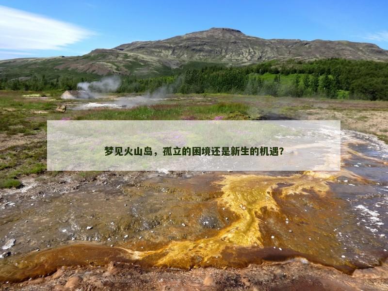 梦见火山岛，孤立的困境还是新生的机遇？
