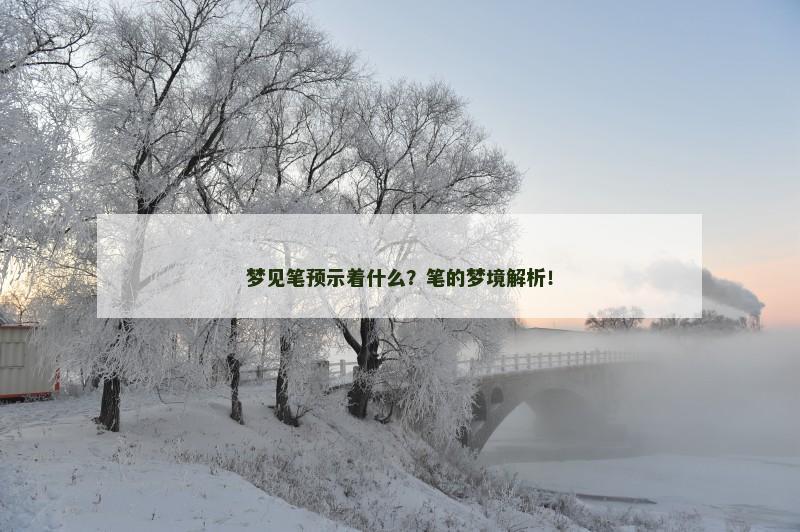 梦见笔预示着什么？笔的梦境解析！